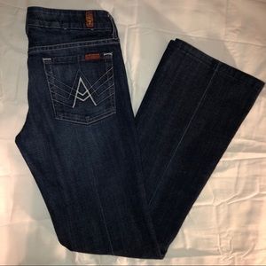 7 For All Mankind “A” Pocket Jeans pre-washed 29